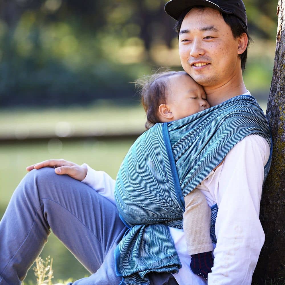 Fascia portabebè Didymos -Lisca Petrol tg 5